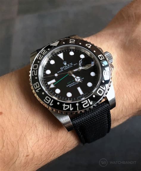 rolex gmt master ii leather strap|Rolex Gmt Master II series.